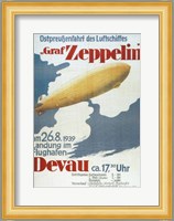 Zeppelin in Devau 1939 Fine Art Print