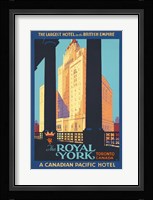 Royal York Poster Fine Art Print