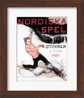Nordiska spel affisch 1901 Fine Art Print