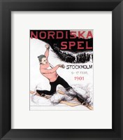 Nordiska spel affisch 1901 Fine Art Print