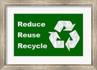 Reduce, Reuse, Recycle Fine Art Print