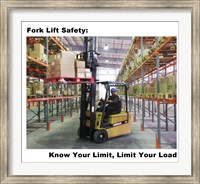 Fork Lift Safety Fine Art Print