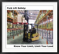 Fork Lift Safety Fine Art Print