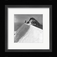 Washington - Mount Rainier Top of Gibralter Rock Fine Art Print