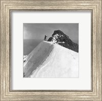Washington - Mount Rainier Top of Gibralter Rock Fine Art Print