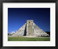 Pyramid, El Castillo, Chichen Itza Mayan, Yucatan, Mexico Fine Art Print