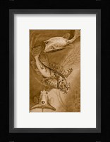Cow trunk fish, orange sea raven, common trunk fish Fine Art Print