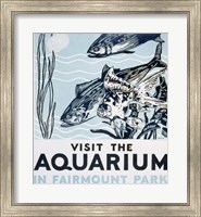 Visit the aquarium in Fairmount Park Fine Art Print