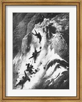 Matterhorn disaster Gustav Dore Fine Art Print
