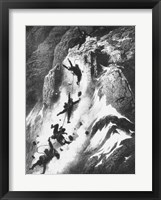 Matterhorn disaster Gustav Dore Fine Art Print