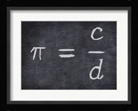 Pi Framed Print