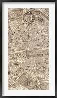 Plan de la Ville de Paris, 1715 (M) Fine Art Print