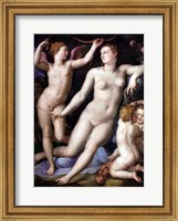 Angelo Bronzino - Venus, Cupid and Envy Fine Art Print