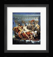 Jacques - Louis David Aphrodite Ares Graces Fine Art Print