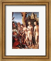 Lucas Cranach D. A. - The Judgment of Paris Fine Art Print
