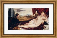 Venus with the Organ Player Fine Art Print