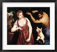 Venus, Mars and Cupid Fine Art Print