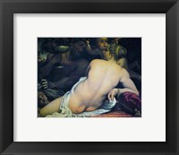 Venus with a Satyr and Cupids Framed Print
