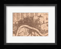 Nicolas de fer 1700 London Fine Art Print