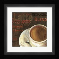 Cappuccino Framed Print