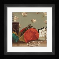 My Red Purse Framed Print