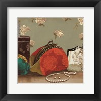 My Red Purse Framed Print