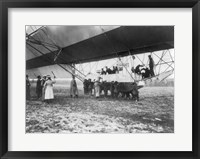 Zeppelin Landing in Presence of Count Zeppelin and Crown Prince Fine Art Print