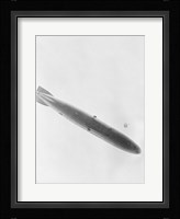 Parachute Jump from Shenandoah Blimp Framed Print