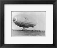 Landing of British Dirigible R-34 at Mineola, Long Island, N.Y. Fine Art Print
