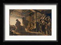 The Party at Bethlehem Fine Art Print