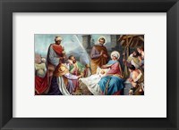 Adoration of the Shepherds and the Magi Fine Art Print