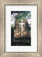 Standing Buddha Wat Phra Si Iriyabot Fine Art Print