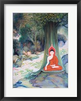 Paintings of Life of Gautama Buddha Framed Print