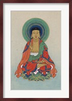 Buddha Sitting on a Lotus Fine Art Print