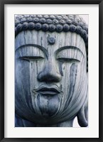 Face of a Buddha Statue, Japan Fine Art Print