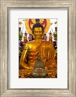 Statue of Buddha in a Temple, Long Son Pagoda, Nha Trang, Vietnam Fine Art Print
