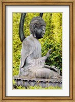USA, California, San Francisco, Golden Gate Park, Buddha Statue Fine Art Print