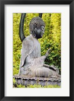USA, California, San Francisco, Golden Gate Park, Buddha Statue Fine Art Print