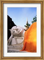 Reclining Buddha, Wat Yai Chai Mongkhon, Ayutthaya, Thailand Fine Art Print