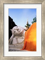 Reclining Buddha, Wat Yai Chai Mongkhon, Ayutthaya, Thailand Fine Art Print