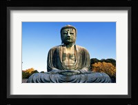 Statue of Buddha, Daibutsu, Kamakura, Tokyo, Japan Framed Print