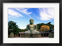 Buddha, Daibutsu, Kamakura, Tokyo, Japan Framed Print