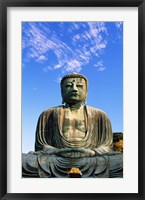 Low angle view of a statue of Buddha, Daibutsu Tokyo, Japan Fine Art Print