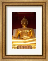 Statue of Buddha, Ayutthaya, Thailand Fine Art Print