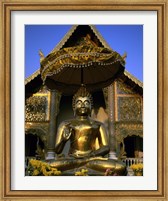 Statue of Buddha, Wat Phra Sing, Chiang Mai Province, Thailand Fine Art Print