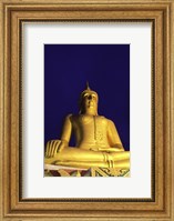 The Statue of Buddha, Wat Phra Yai, Ko Samui, Thailand Fine Art Print