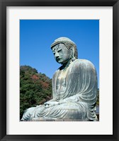 Daibutsu Great Buddha, Kamakura, Honshu, Japan Side View Framed Print