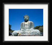 Daibutsu Great Buddha, Kamakura, Honshu, Japan Framed Print