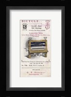 Bicycle Clothes Wringer Framed Print