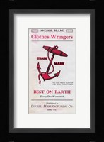 Anchor Brand Clothes Wringer Fine Art Print